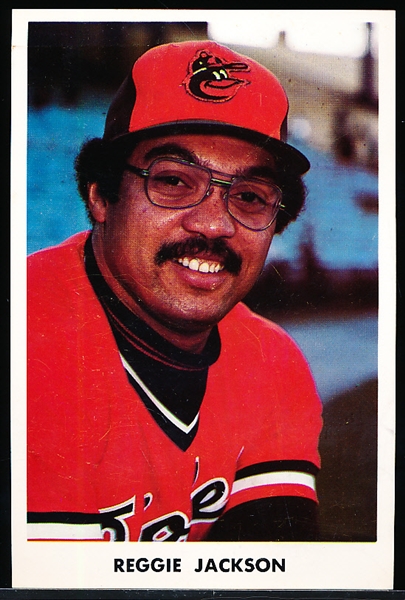 1976 Baltimore Orioles Postcards- Reggie Jackson