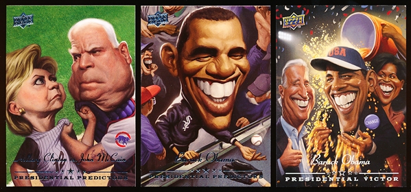 2008 Upper Deck Baseball- “Presidential Predictors”- 20 Diff.