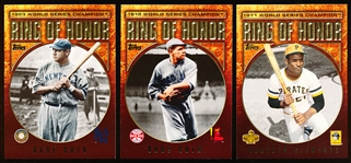 2009 Topps Baseball- “Ring of Honor” Complete Insert Set of 100