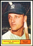 1961 Topps Baseball- #2 Roger Maris, Yankees