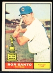1961 Topps Baseball- #35 Ron Santo RC