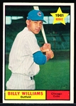 1961 Topps Baseball- #141 Billy Williams RC, Cubs