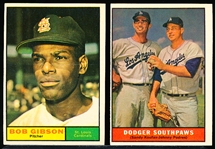 1961 Topps Baseball- 4 Cards