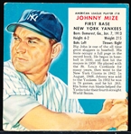1953 Red Man- No Tabs- AL #18 Johnny Mize, Yankees