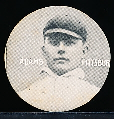 1909-11 E254 Colgan’s Chips Stars of the Diamond- Adams, Pittsburg