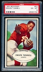 1953 Bowman Football- #53 Emlen Tunnell, Giants- PSA Ex-MT 6 