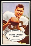 1953 Bowman Football- #15 Dante LaVelli, Browns