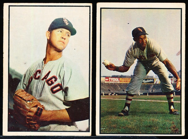 1953 Bowman Bb Color- 2 Diff. Chicago White Sox