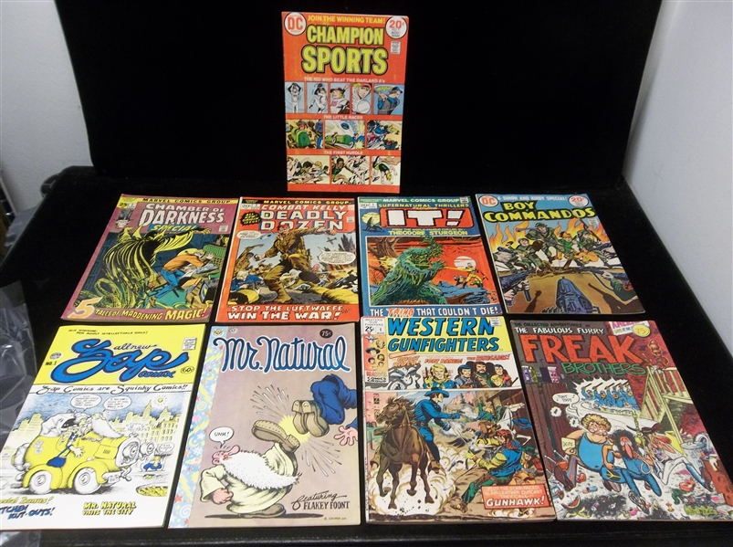 1967-’73 First Issue Comic Book Clean-Up Group- 8 Diff.
