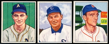 1950 Bowman Bb- 4 Diff.- All with Dated Backs