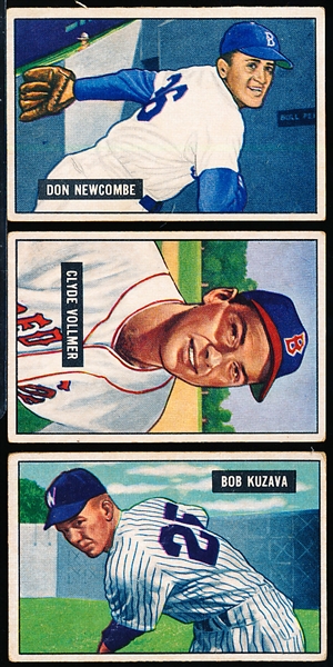 1951 Bowman Bb- 3 Cards
