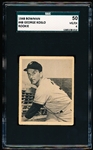 1948 Bowman Baseball- #48 George Koslo, Giants- Rookie! SGC 50 (Vg-Ex 4
