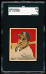 1949 Bowman Baseball- #60 Yogi Berra, Yankees- SGC 40 (Vg 3)- Gray back