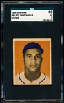 1949 Bowman Baseball- #84 Roy Campanella, Dodgers- Rookie!- SGC 60 (Ex 5)