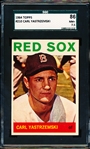 1964 Topps Baseball- #210 Carl Yastrzemski, Red Sox- SGC 86 (NM + 7.5)