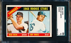 1966 Topps Baseball- #234 Roy White RC- SGC 84 (NM 7)
