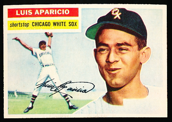 1956 Topps Bb- #292 Luis Aparicio RC