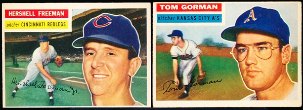 1956 Topps Bb- 14 Diff.