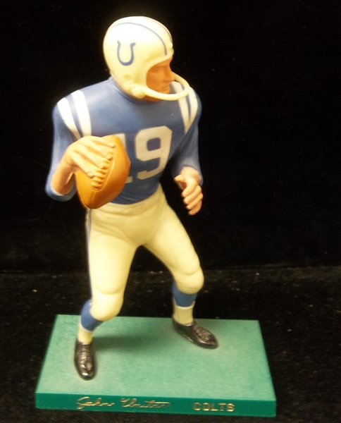 1958-62 Hartland Plastics, Inc. Johnny Unitas Football 8” Figure