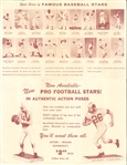 1960? Hartland 8-½” x 11” Sales Sheet