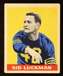 1949 Leaf Football- #15 Sid Luckman, Bears