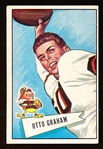 1952 Bowman Fb Large- #2 Otto Graham, Browns