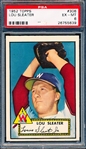 1952 Topps Baseball- #306 Lou Sleater, Washington- PSA Ex-Mt 6 