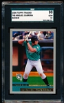 2000 Topps Baseball Traded- T40 Miguel Cabrera- Rookie- SGC 98 (Gem 10)