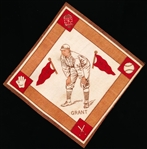 1914 B18 Baseball Blanket- Eddie Grant, New York NL - Brown Basepaths