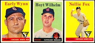 1958 T Bb- 3 Cards