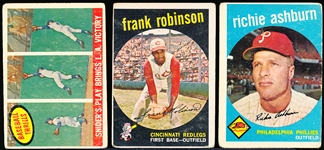 1959 T Bb- 3 Cards