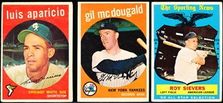 1959 T Bb- 4 Cards