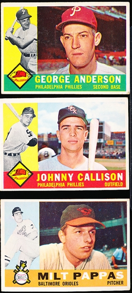 1960 Topps Bb- 19 Diff