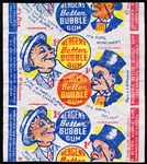 1930’s-40’s Candy Corp. of America- Bergen’s Better Bubble Gum- 1 Wrapper