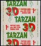 1953 Topps Tarzan and the She-Devil 3D Non-Sports- 1 Wrapper