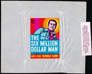 1974 Topps Six Million Dollar Man Non-Sports- 1 Test Issue Wrapper
