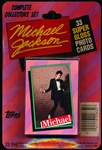 1984 Topps Michael Jackson Non-Sports- 1 Complete Set of 33 Cards on Original Retail Card