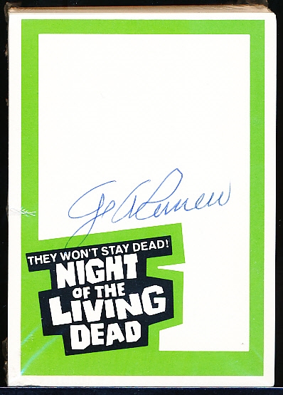 1987 Imagine Night of the Living Dead Non-Sports- 1 Factory Sealed Autographed 1st Printing Autographed Set of 71 Cards