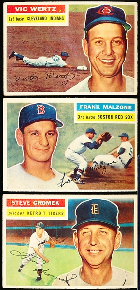 1956 Topps Bb- 5 Diff