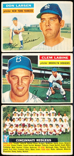 1956 Topps Bb- 3 Diff