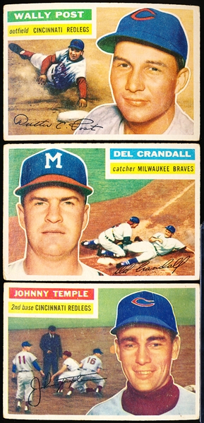 1956 Topps Bb- 10 Diff