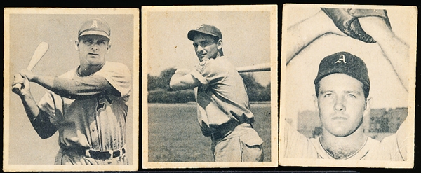 1948 Bowman Baseball- 3 Diff