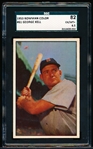 1953 Bowman Baseball Color- #61 George Kell, Boston- SGC 82 (Ex/Nm+ 6.5)