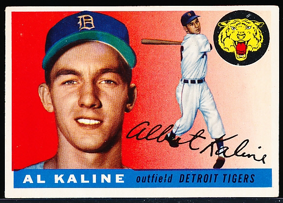 1955 Topps Bb- #4 Al Kaline, Tigers