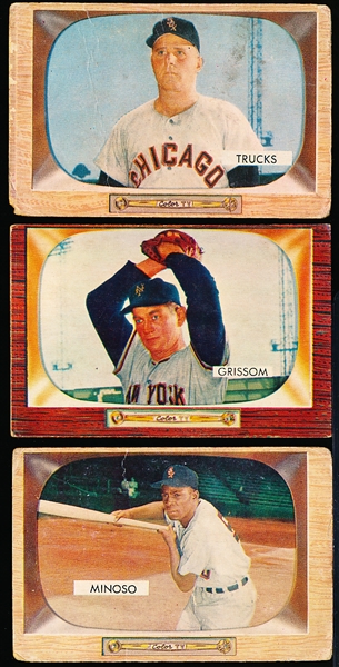 1955 Bowman Bb- 11 Cards