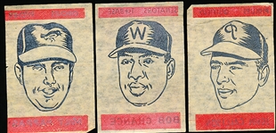 1965 Topps Bb Transfers- 6 Diff
