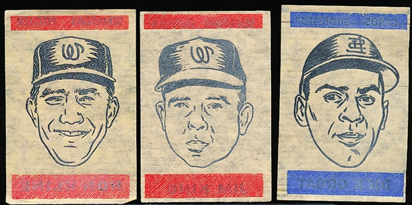 1965 Topps Bb Transfers- 6 Diff