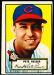 1952 Topps Baseball- #189 Pete Reiser, Cleveland