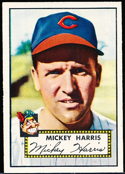 1952 Topps Baseball- #207 Maurice Harris, Cleveland