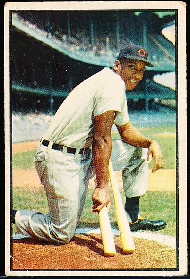 1953 Bowman Bb Color-#104 Luke Easter, Cleveland